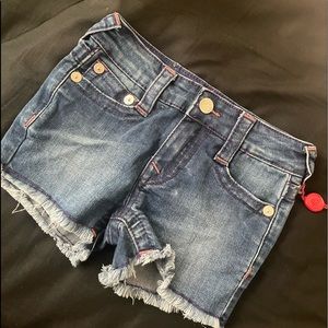 True Religion Shorts (Toddler Girls - 4)